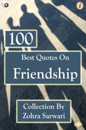 Download 100 Best Quotes on FRIENDSHIP iPhone iPad iOS