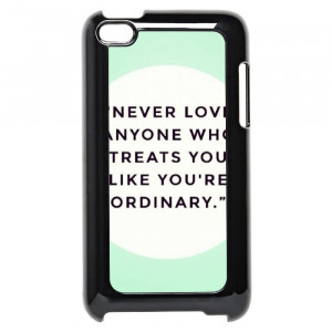 Motivatioal Love Quotes iPod Touch 4 Case