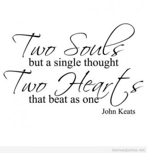 Wedding souls quote for 2014