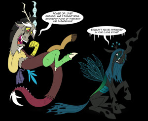 My Little Pony Friendship is Magic Chrissy and Discord