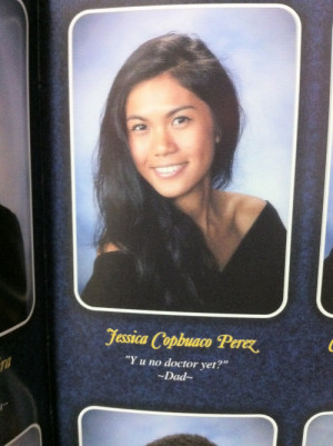 ... regret in my eighteen years of living. One of them is my senior quote