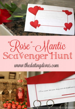 Romantic Scavenger Hunt For Your Boyfriend