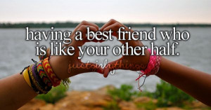 the luckiest girl in the world, I couldn’t ask for a better ...