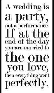 Great Wedding Quote~