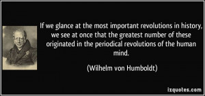 revolutions in history, we see at once that the greatest number ...