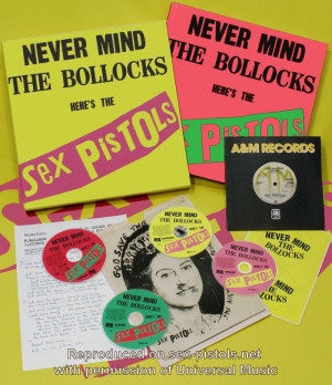 ... The Bollocks, Here's The Sex Pistols Super Deluxe Box Set (Universal