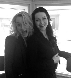 Taylor Schilling and Laura Prepon Orange is the New Black oitnb