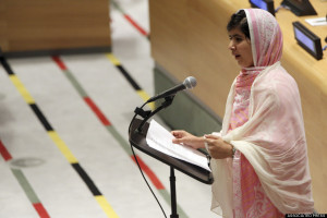 Malala Yousafzai at United Nations