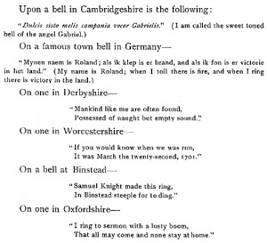 Meneely - More Sayings on bells