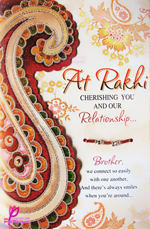 ... Bandhan Greetings Cards for Sisters and Brothers with Quotes & Poems