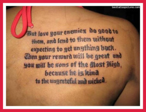 Showing Gallery For Life Lesson Quotes Tattoos