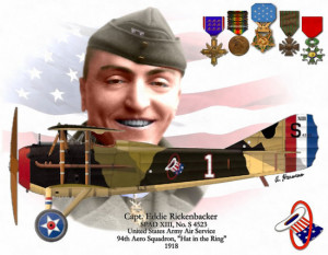 Thread: Life of Racecar Driver and WWI Ace Eddie Rickenbacker