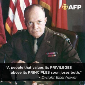 Dwight D Eisenhower, Five Star General and President of the United ...
