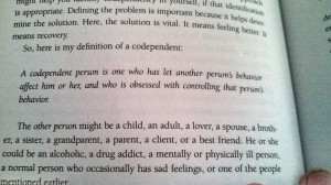 Quote from Codependent No More. This book was eye opening to me. It ...