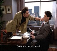 Seinfeld quote - Kramer wants cologne with a beach scent, ‘The Pez ...