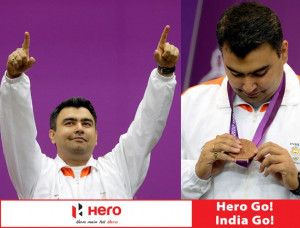 gagan narang 2012 bronze medal for 10m air rifle bronze medalist gagan ...