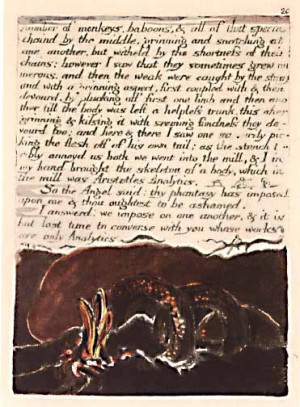 An Angel came to me and said O pitiable foolish young man! O horrible ...