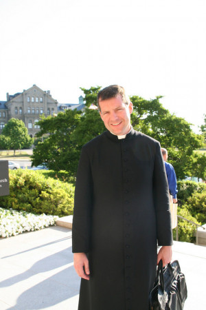 Fr. Markey in 2006 at a Sacred Music Colloquium