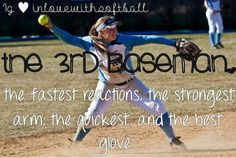 Ever More 3rd Baseman Softball Life Third
