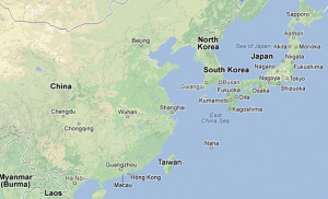 Far East map
