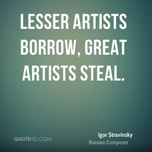 Igor Stravinsky Art Quotes