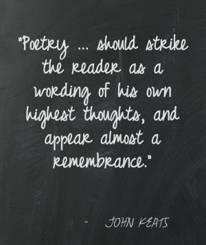 John Keats Love Quotes | JOHN KEATS