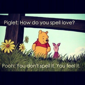 Winnie the Pooh - love Photo
