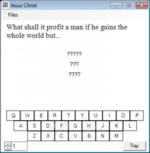 Genius Quote Challenge - The main window allows you to guess the ...