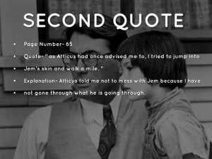 Walking In Someone's Shoes- TKAM