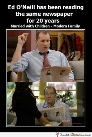 Al Bundy is a very slow reader. | Funny Pictures, Quotes, Photos, Pics ...