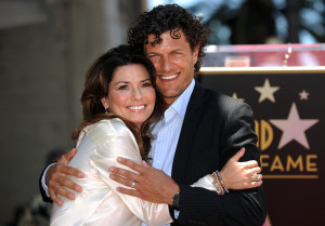 Shania Twain and her husband Frederic Thiebaud