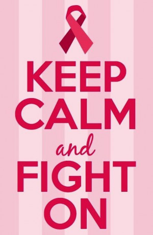 Keep calm and fight on