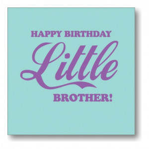 Happy birthday to little dearest brother