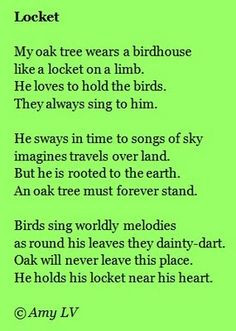 Poems with Comparisons (Similies and Metaphors!) More