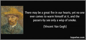 Vincent Van Gogh Great Things Quotes