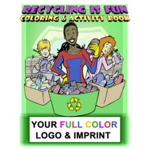 Recycling Is Fun Coloring Book