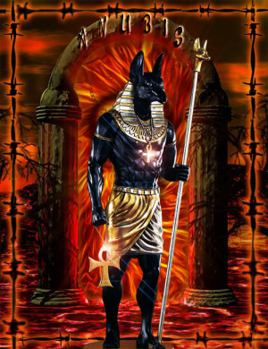 God The Underworld Anubis...