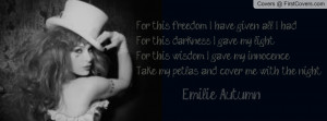 Emilie Autumn 3 Profile Facebook Covers