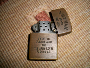 Vintage 1st CAVALRY DIVISION VIETNAM ZIPPO LIGHTER