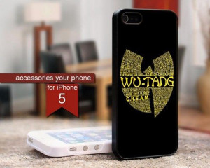 wu tang quotes - For iPhone 5 Case | merchandiseshop - Accessories on ...
