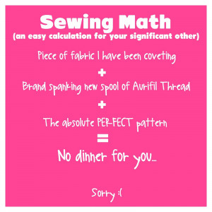 Labels: Friday funny , funny sewing memes , pinterest , sewing memes