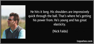 More Nick Faldo Quotes