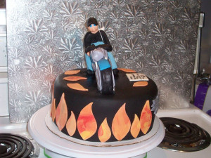 Harley Retirement By Cakesbyelisa Cakesdecorcom Cake Decorating ...