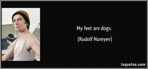 Rudolf Nureyev Feet