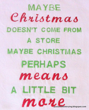 Christmas Quotes The True Meaning Food For