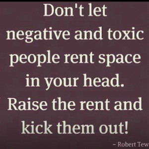 love this! Eliminate negative