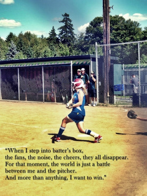 softball catcher sayings