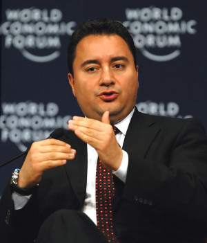 Ali Babacan, Turkish Deputy Prime Minister for Economic and Financial ...
