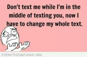 Texting woes