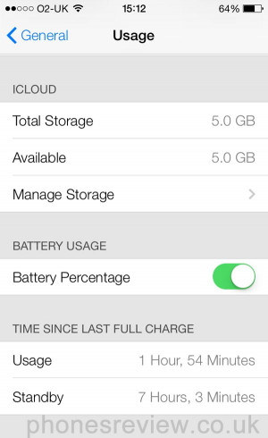 iPhone 5 vs. 4S battery life with iOS 7 beta